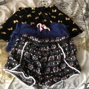 2 shirts and 1 skort all 3t size